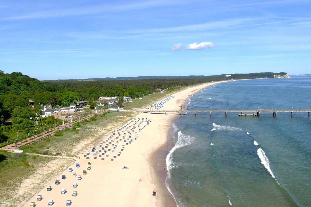 Strandnah, Balkon, Ahoi Erlebnisbad In Sellin Gratis - Strandresidenz Brandenburg Fewo 08 괴렌 외부 사진