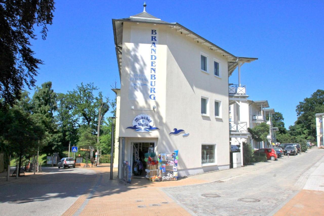 Strandnah, Balkon, Ahoi Erlebnisbad In Sellin Gratis - Strandresidenz Brandenburg Fewo 08 괴렌 외부 사진