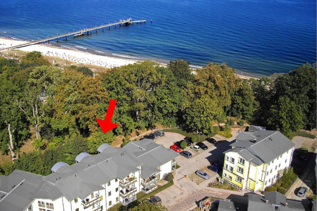 Strandnah, Balkon, Ahoi Erlebnisbad In Sellin Gratis - Strandresidenz Brandenburg Fewo 08 괴렌 외부 사진